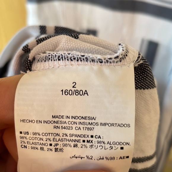 Old Navy Striped Midi Dress size 2 - Picture 5 of 8